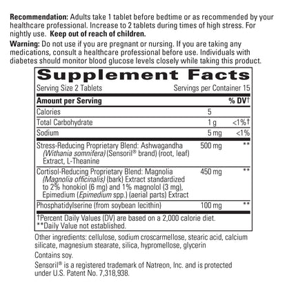 Integrative Therapeutics Cortisol Manager - Adrenal Health Support Supplement for Healthy Stress Response* - Vegan, Dairy-Free & Gluten-Free-90 Capsules(45Servings)
